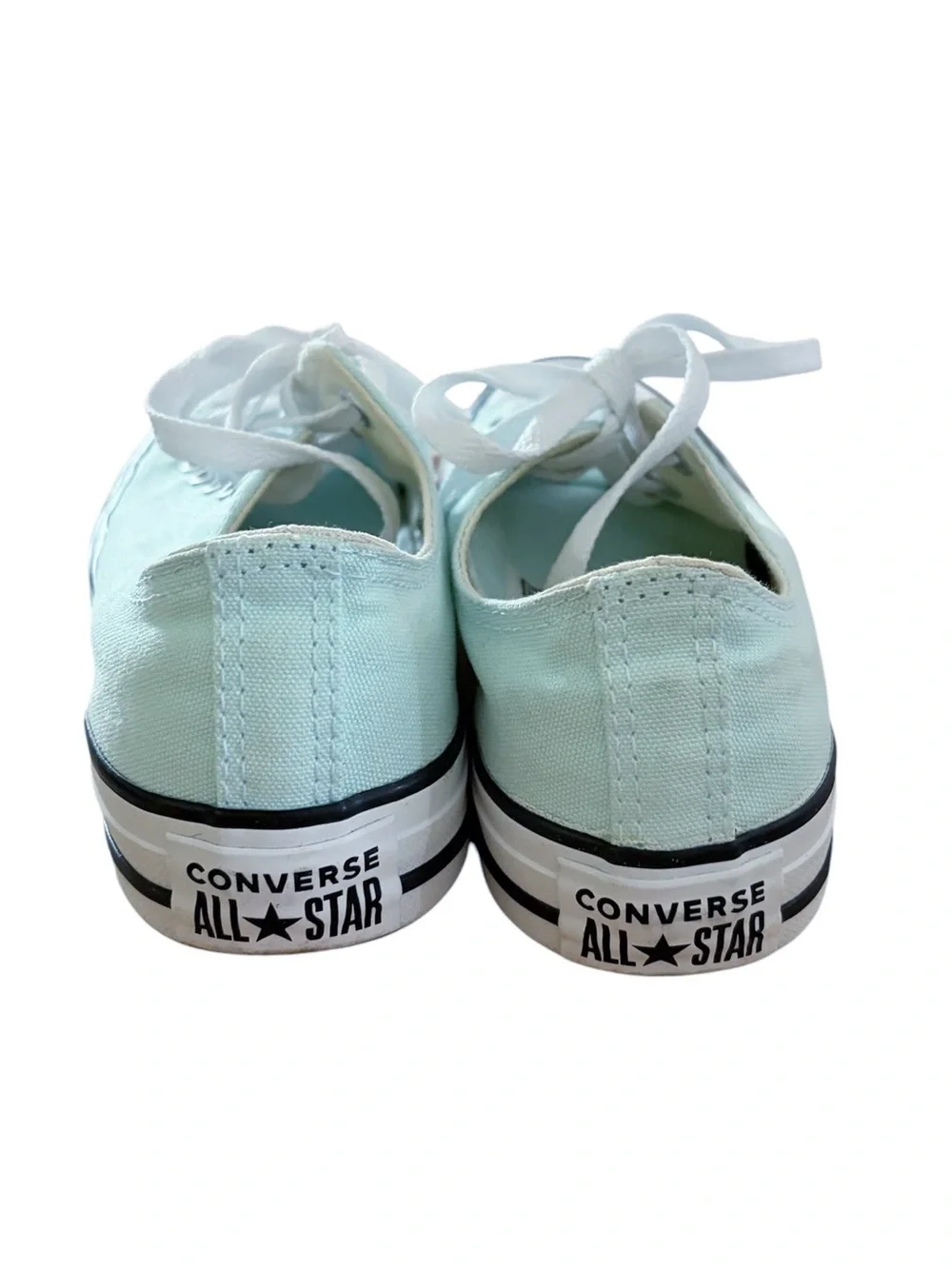 CONVERSE Chuck Taylor All Star Lift Low Sneakers Teal White Sz 7 women’s
